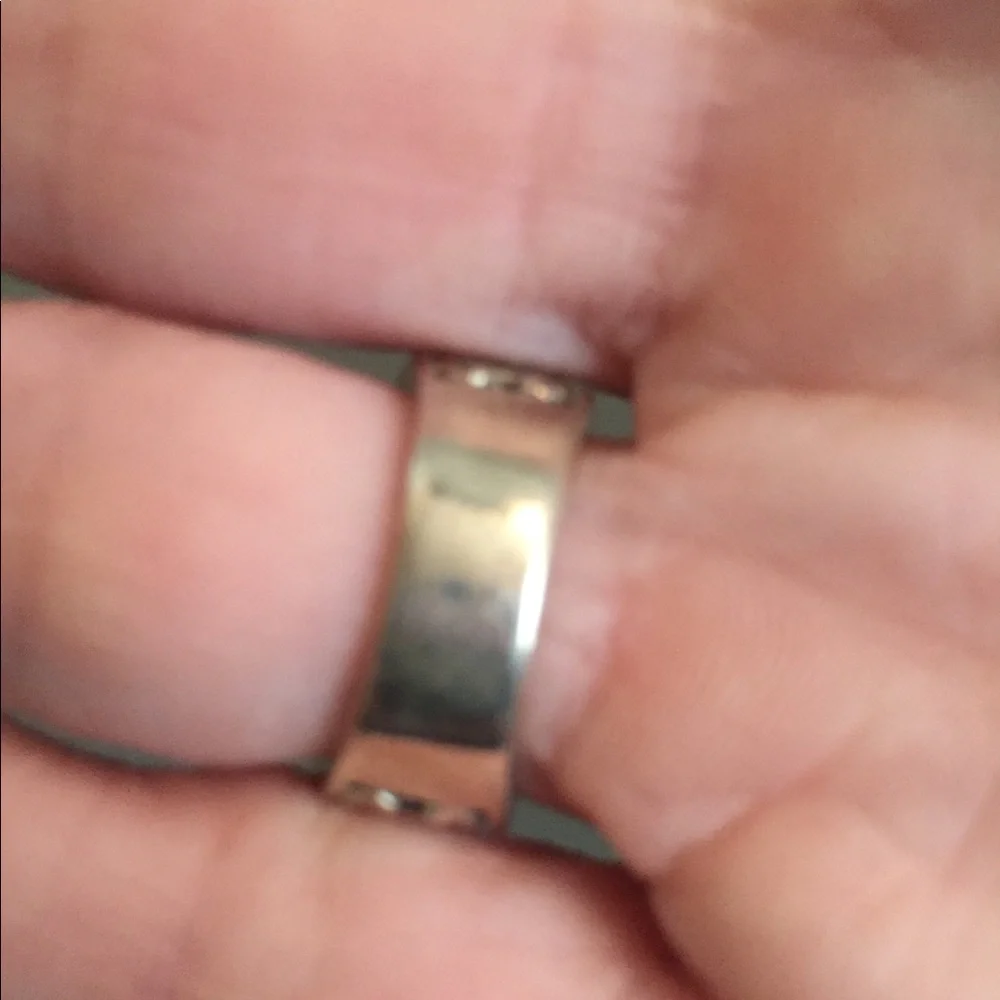 Silpada Silver Ring with Clear Square Stone - Picture 3 of 4